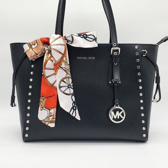 Skinny Scarf | Hand Bag, Neck Scarf (2 pieces) - Color Set #16 / Brand NEW - Picture 5 of 14